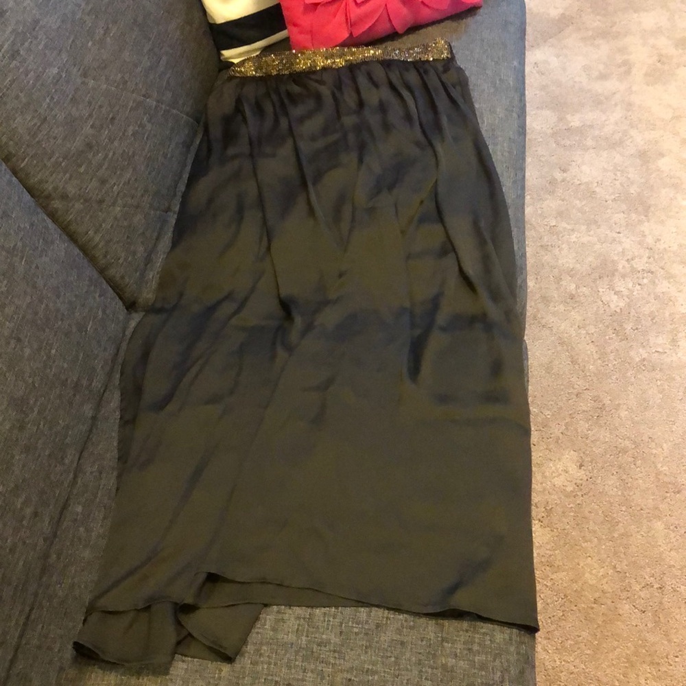Olive Green Skirt